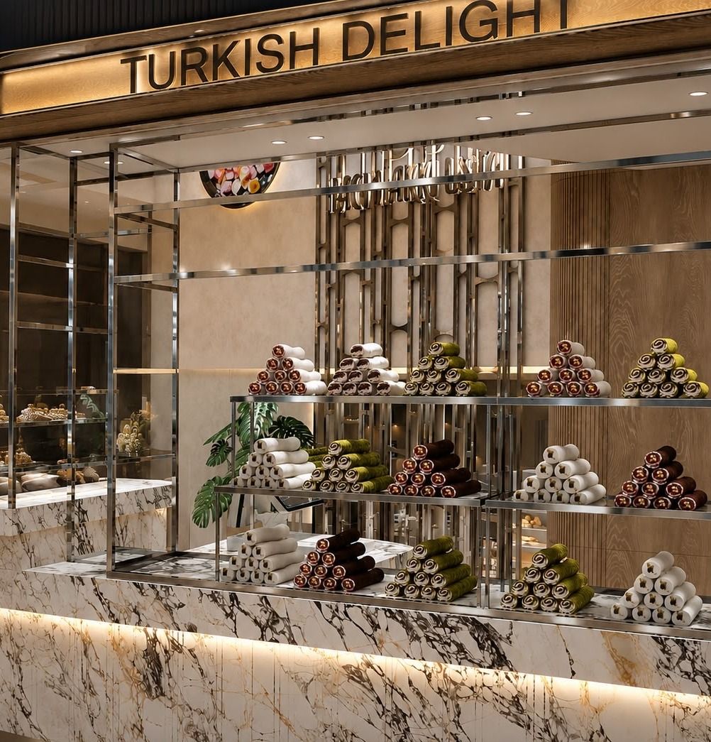 Mağaza Krom Dekorasyon Uygulaması